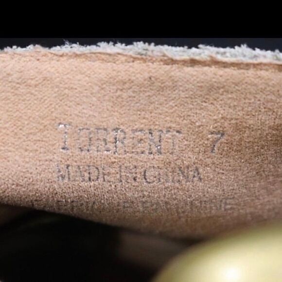 Jeffrey Campbell Torrent Gray Suede Knee Boots Sz 7 - Picture 5 of 6